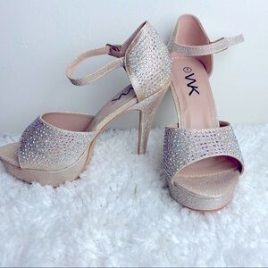 Sparkling Women's Platform Heels